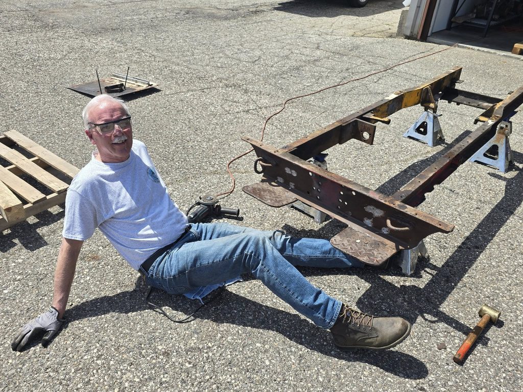 Restoring “Sandbar Mitchell”: A Youth-Driven Revival of a WWII B-25 Bomber - Spring 2025 Update 22 1946 Clarktor tug