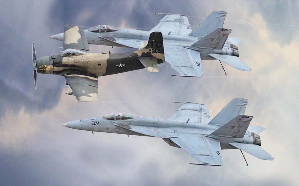 Rare 1952 Douglas AD-4NA Skyraider “The Proud American” Offered by Platinum Fighter Sales 13 1952 Douglas AD 4NA Skyraider 2