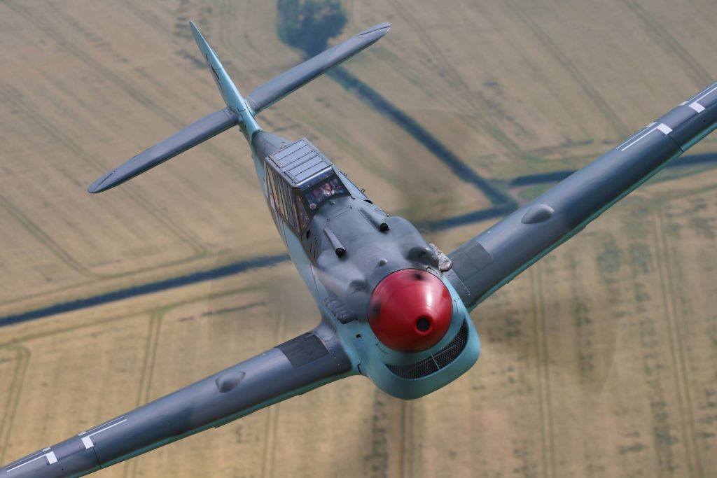 World Only Factory Built Two Seat Messerschmitt BF-109 For Sale By Platinum Fighter Sales 16 1954 Buchon Gavin Conroy Photo 2