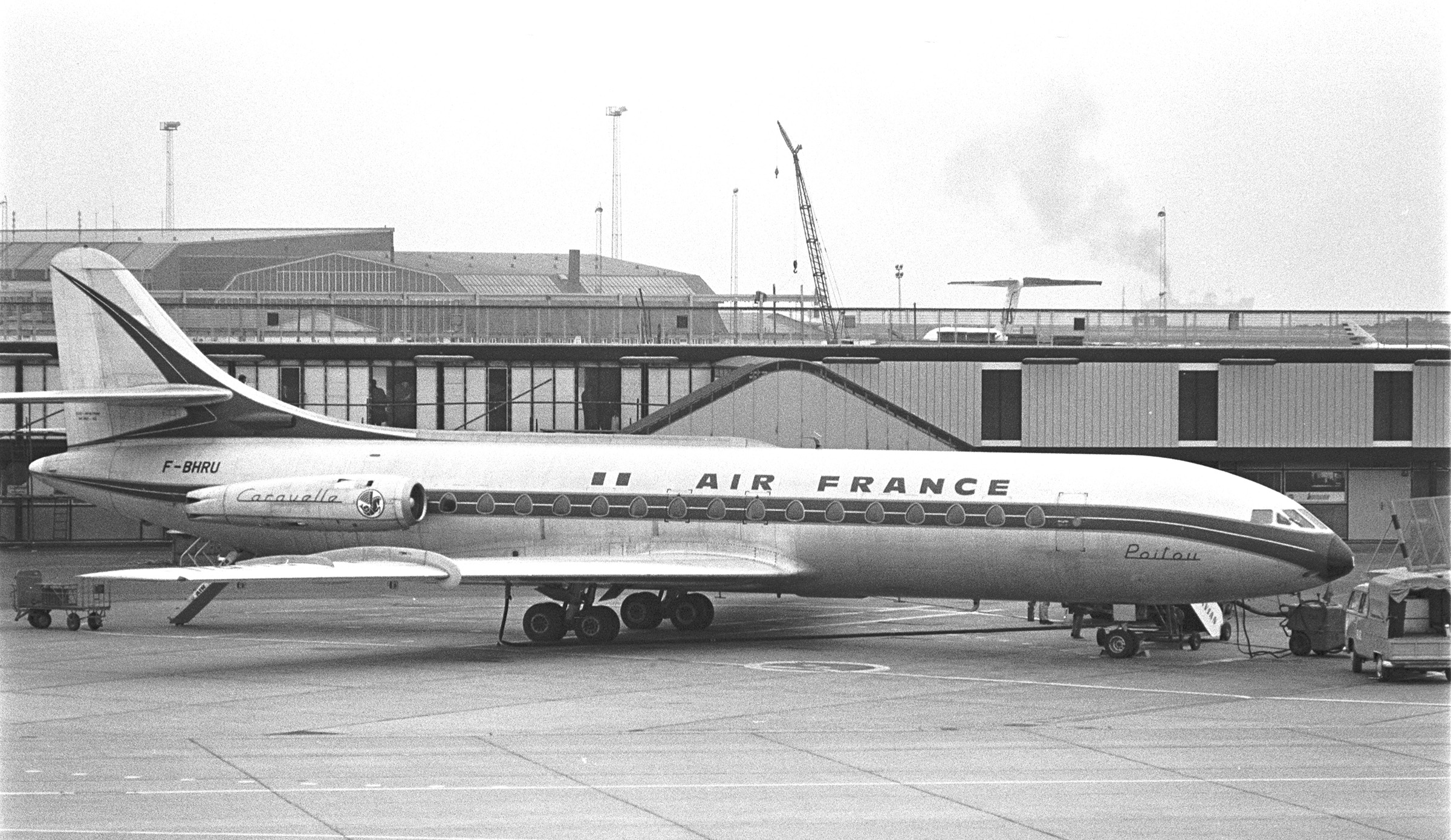 Sud Aviation Caravelle Cockpit Simulator 12 Sud Aviation SE-210 Caravelle F-BHRU, October 27th, 1969 - (photo by Nils Rosengaard via Nils Andersson)