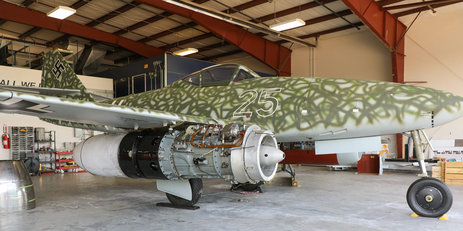Adam's Profile Reports: Messerschmitt Me 262A-1a/U3 500453 (FE-4012) 45 1A1A0943 e1767996323196