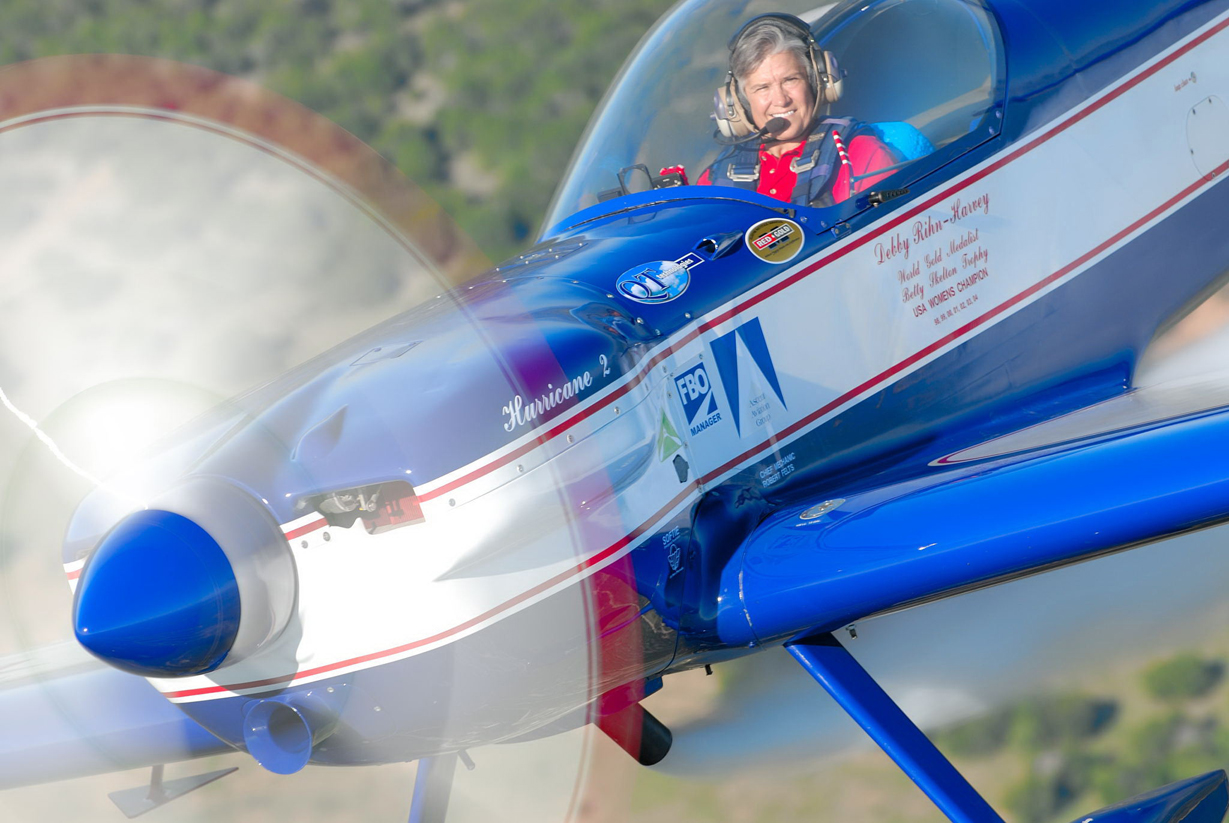 Final Lineup Announced for 2017 Wings Over Houston Airshow 17 Debby Rihn-Harvey in her CAP 232 display aircraft, Hurricane 2. (photo - Debby Rihn-Harvey)