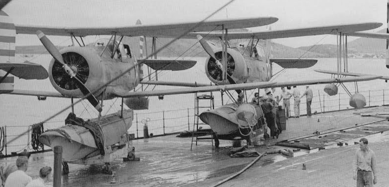 The Scout the Navy Couldn’t Do Without: the Curtiss SOC 16 2. SOC Early War on Battleship