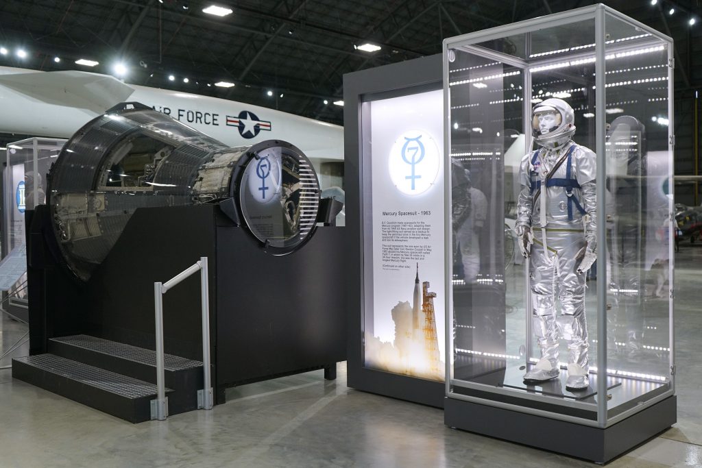National Museum USAF Selected for Air Force Heritage Award for Space Suit Exhibit 11 201016 F IO108 017