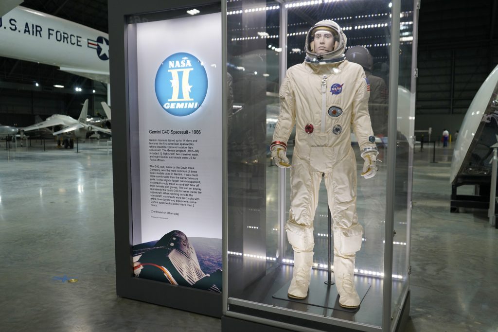 National Museum USAF Selected for Air Force Heritage Award for Space Suit Exhibit 10 201016 F IO108 018