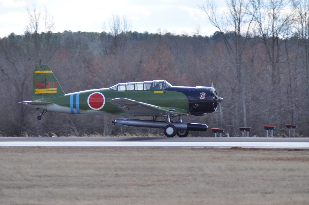 The Kate was deployed both as a torpedo bomber and also as a high-altitude bomber during the Japanese attack on Pearl Harbor on Sunday, December 7, 1941. 1943 SNJ-4 "Kate" bomber taking off from Falcon field in Peachtree City, GA.