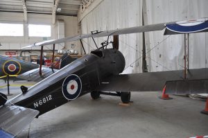 London Imperial War Museum Renovation Brings Notable Aircraft to Duxford 10 Flown by Flight Sub Lieutenant Stuart Culley on 11 August 1918 when he shot down Zeppelin L 53. Refuges From Lambeth At Duxford. Items moved from IWM London to Duxford for storage in preparation of the transformation of the Lambeth / London Museum. Duxford 17-02-13 ( Image Credit Richard Crockett)