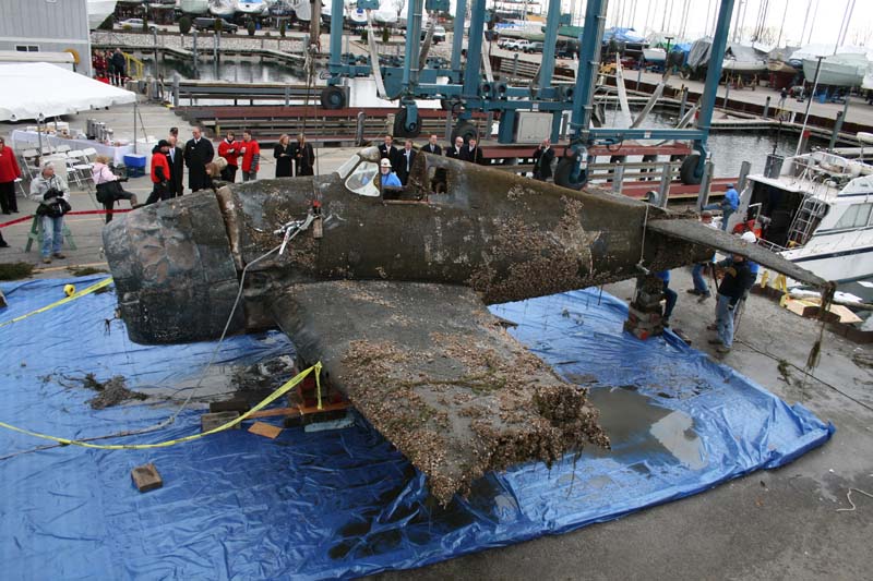 From the Bottom of the Sea to Wildwood: The Incredible Story of the F6F Hellcat at the NAS Wildwood Aviation Museum 25 113009 hellcat 800