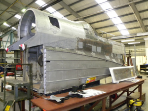 RAFM-Cosford Shows Progress on Hampden Restoration 10 Hampden fuselage coming together at RAFM-Cosford.