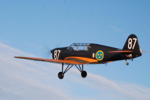 Fourth Klemm Flies in Sweden 10 Klemm KI 35 SE-AKN returned to the skies recently, freshly painted in the colors of the Swedish Air Force.