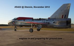 Mississippi Based Lightning to Come to Life 10 Engines in and preparing for ground runs.