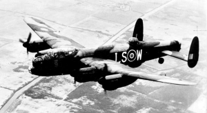 British Attack Over German Territory 10 Avro Lancaster bomber