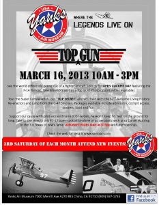 Yanks Air Museum Top Gun Open Cockpit Day- 3/16/13 10 image001