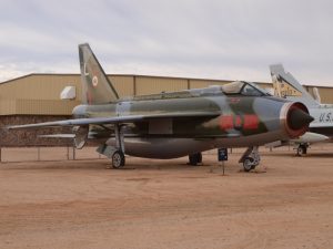 May 18th to be "British Invasion" Day at the Pima Air and Space Museum 11 English Electric F.53 Lightning will be receiving visitors in its cockpit. (Photo credit: Pima Air and Space Museum)