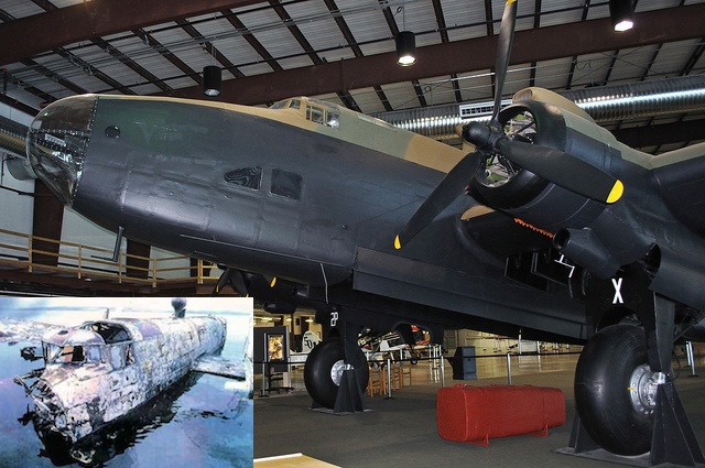 Canadian Halifax Project Seeks to Resurrect Planes, from Parts if Necessary 11 57 Rescue's last project, Halifax NA337 before and after. (image credit: Halifax 57 Rescue (Canada))