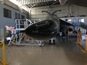 World's Last Operational F-111 Goes on Display at Historical Aircraft Restoration Society 12 A8-109 at its new home at HARS (Image Credit: HARS)