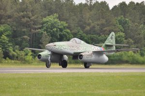 Air Show Report: Warbirds Over the Beach 2013 17 Messerschmitt takes off Saturday during a brief break in the weather