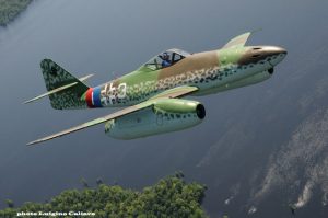 Air Show Report: Warbirds Over the Beach 2013 18 ME-262 airborne (Friday) (Image Credit: Luigino Caliaro / Aerophoto)
