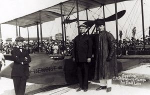 Duluth Aviation Institute Recreating a Hundred Year Old Flying Boat From Scratch 11 Inaugural Flight of the St. Petersburg-Tampa Airboat Line: P. E. Fansler, passenger Abram C. Pheil and Tony Jannus.