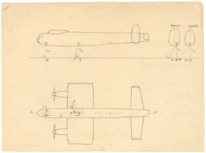 Today is the 70th Anniversary of the Historic World War II Dambusters Raid 15 Original sketch for spotlight altimeter geometry.