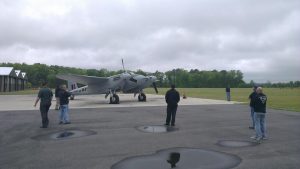 World's Only Flying Mosquito Flew Today! 12 Mosquito undergoing engine and ground testing under the watchful eyes of FAA inspectors. (Photo Credit: Avspecs Ltd/Military Aviation Museum)