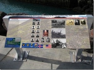 WWII B-24 Liberator Hot Stuff - Setting the Record Straight 16 Hot Stuff memorial plaque installed in Iceland, larger monument to follow (Image Credit: B24HotStuff)