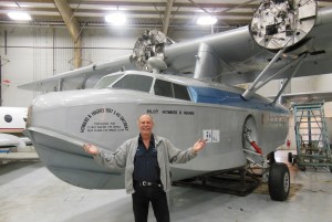 Howard Hughes Sikorsky S-43 Heading to Fantasy of Flight Collection in Florida 12 Proud new owner, Kermit Meeks (Image Credit: Fantasy of Flight)