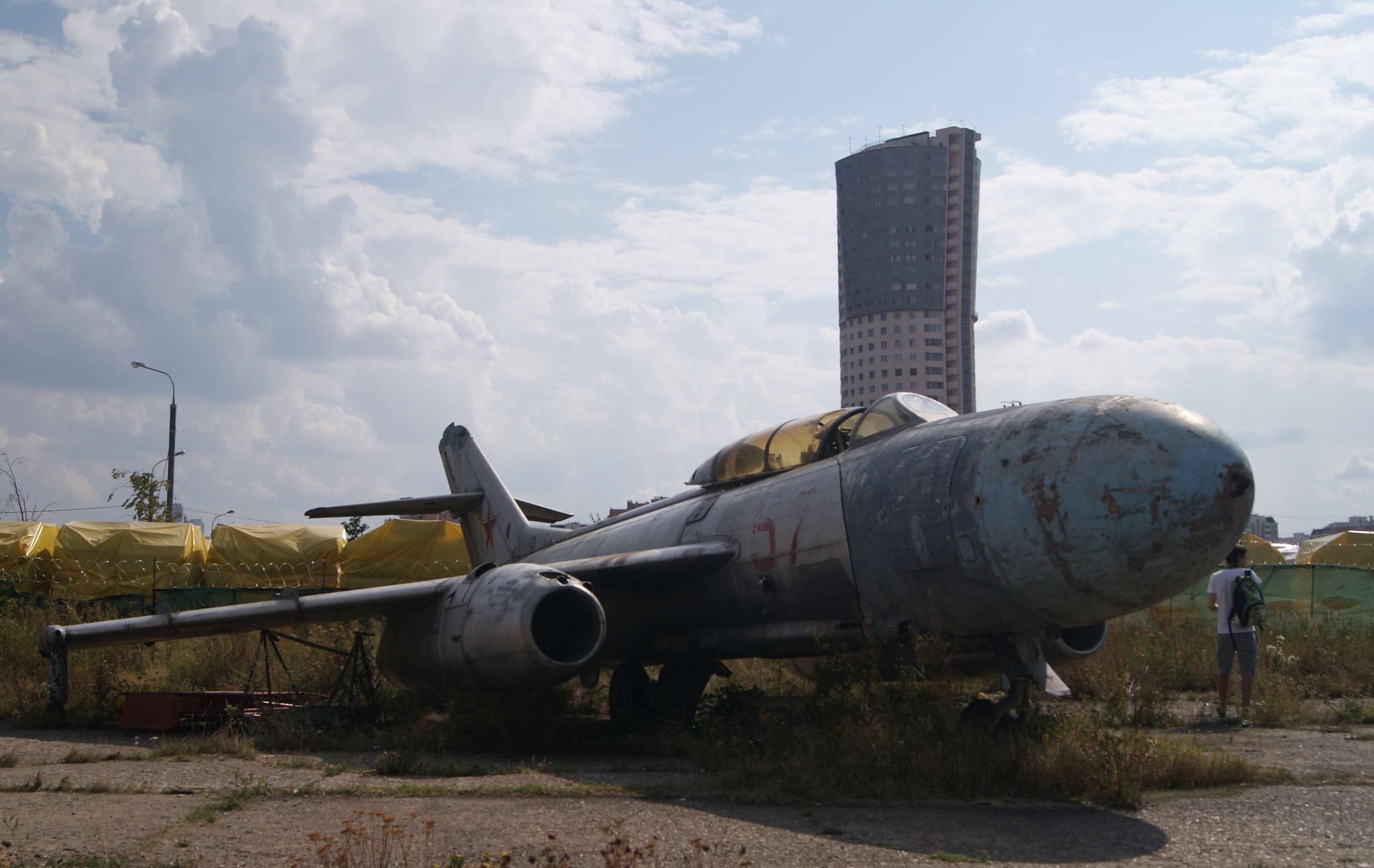Ex-Soviet Aircraft Disintegrating as Moscow's Oldest Airfield Dwindles 11 Yakoev Yak-25