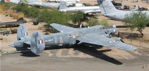 UK Shackleton Preservation Trust Restoring Growler to Flying Condition 13 RAF Shackleton "Mr McHenry" as delivered to Pima. (Image Credit: Pima Air & Space Museum)