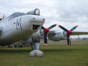 UK Shackleton Preservation Trust Restoring Growler to Flying Condition 15 SPTs restoration plans include the re-installation of 963's gun turret, removed in 1959, a prospect the plane looks overjoyed about in this pic. (Image Credit: SPT)