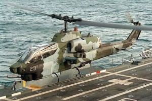 US National Museum of the Marine Corps Unveils Ambitious Expansion Plan 11 USMC Bell AH-1W Super Cobra attack helicopter taking off from an amphibious assault ship. (Image Credit: USMC)
