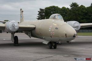 English Electric Canberra XH134 Returns to Royal International Air Tattoo 13 Now a parts plane, XH135 on static display at 2010 Cotswold Air Show. (Image Credit: Alan Howell)