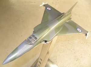 RAF Museum Cosford Exhibits Models of Cancelled Concept Aircraft 12 Fairey Delta 3 (Image Credit: RAF Museum)