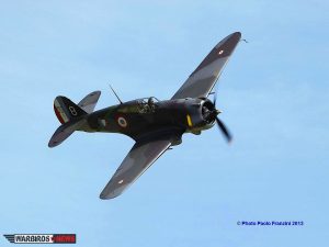 Air Show Report: 2013 Duxford Flying Legends Air Show 18 Rare Hawk 75/P-36 Mohawk, one of four Curtiss fighters on display. (Image Credit: Paolo Franzini)