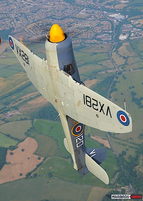Air Show Report: 2013 Duxford Flying Legends Air Show 14 Sea Fury's aerial display (Image Credit: Luigino Caliaro)