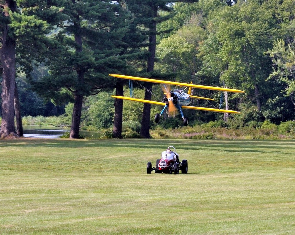 Collings Foundation Holding Race of the Century Event July 27-28th 10 Stearman vs Midget racer (Image Credit: Collings Foundation)