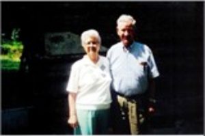A Downed Allied Pilot, the French Resistance and the Exhumation of his P-38 After Seven Decades 13 James Johnson and his wife in 2009.