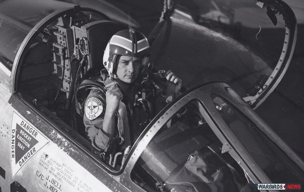 F-104 Starfighter Veterans on the Ongena Touch-Roll-Touch Maneuver 12 Harold Alston in 1965, at George Air Force Base in Victorville, California, as a newly combat-qualified F-104C pilot.