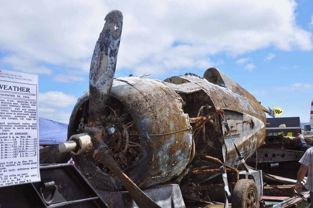 Air Zoo to Restore Lake Michigan-Retrieved FM-2 Wildcat 13 The Wildcat at the recent AirVenture 2013