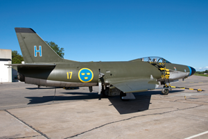 Swedish Air Force Historic Flight Preserves Sweden's Unique Military Aviation Heritage 17 SwAFHF Saab 32 Lansen (Image Credit: SwAFHF)