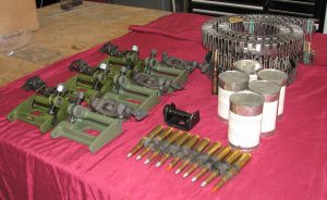 Restoration of Prototype XP-82 Twin Mustang Makes Progress 13 Gun mounts, ready for installation. (Image Credit: XP-82 Restoration Project)