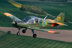 Swedish Air Force Historic Flight Preserves Sweden's Unique Military Aviation Heritage 19 Scottish Aviation SK 61 Bulldog (Image Credit: SwAFHF)
