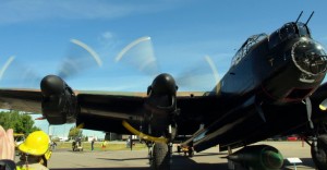 Grassroots Bomber Command Museum of Canada Continues to Grow 24 Lancaster running two of its restored Merlins for museum visitors. (Image Credit: Bomber Command Museum of Canada)