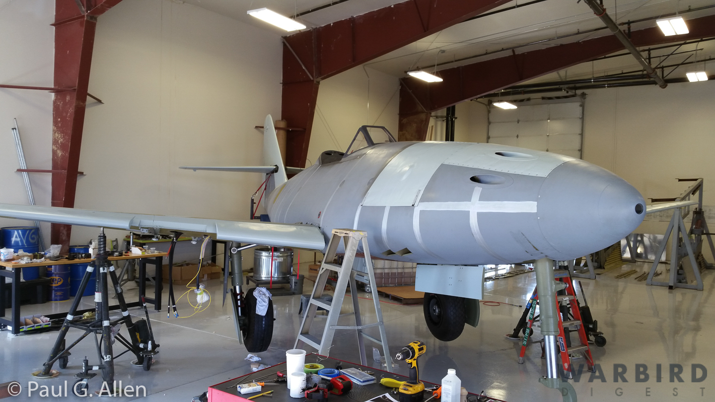 Paul G. Allen's Messerschmitt Me 262 - Progress Report 10 20150529 125915