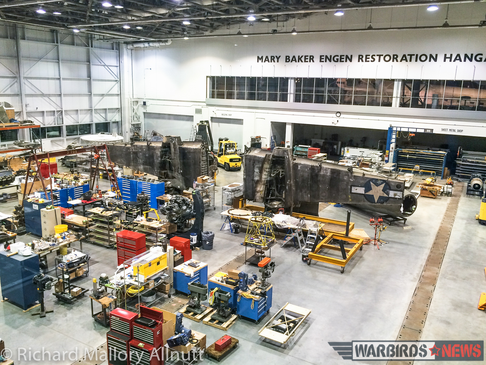 NASM's Restoration Center to Hold Open House - January 30th, 2016 14 Another view of the Marauder from the other side. (photo by Richard Mallory Allnutt)
