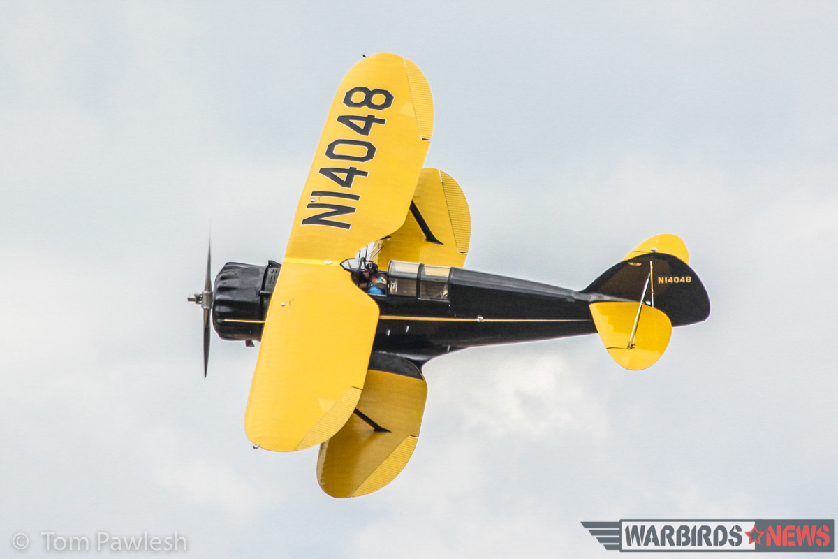 The Greatest Show on Turf 2017 - Geneseo Air Show Report 13 John Ricciotti's magnificent 1934 WACO S3HD. (Photo by Tom Pawlesh)