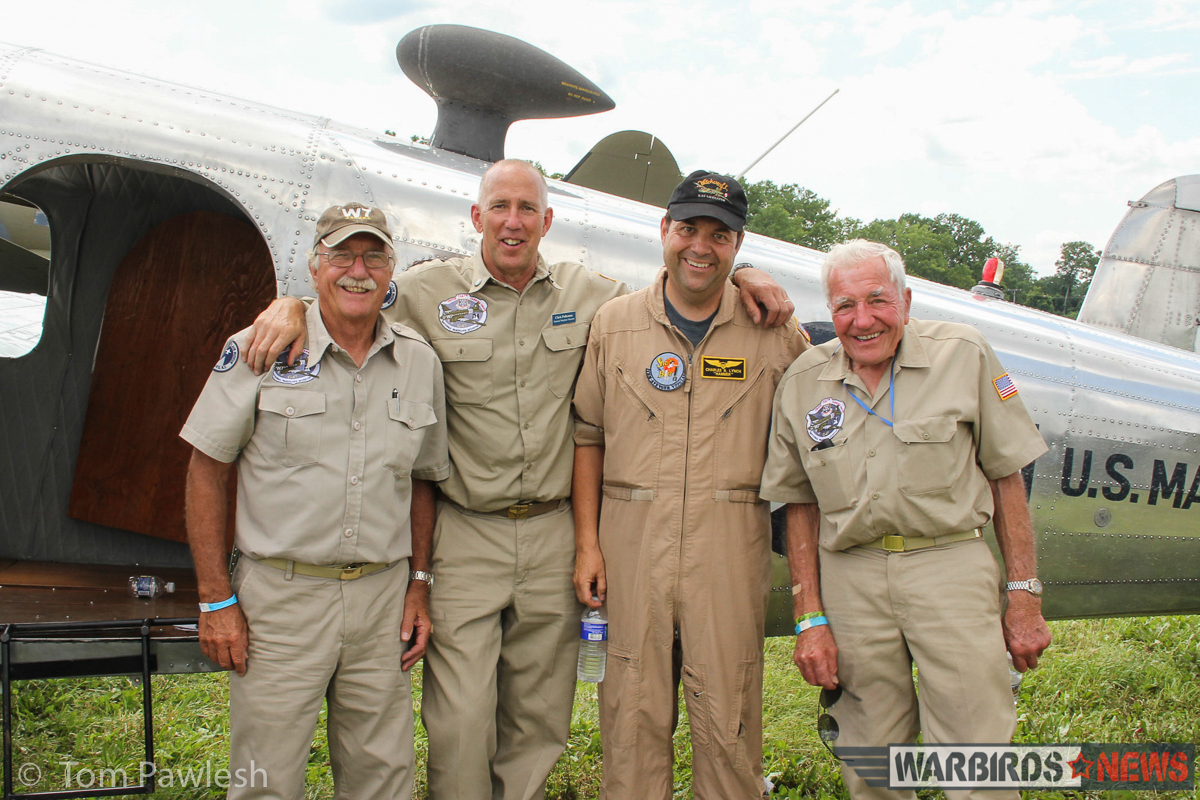 The Greatest Show on Turf 2017 - Geneseo Air Show Report 39 Some of the guys who made the air-to-air possible. Thanks so much! (Photo by Tom Pawlesh)