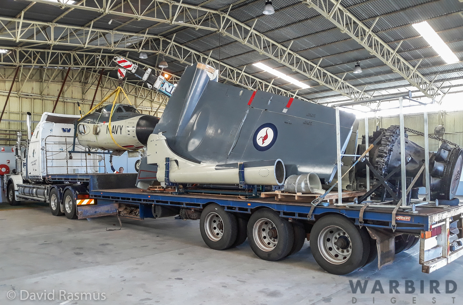de Havilland Sea Venom WZ939 On Her Way to a New Home 11 20190918 095922 ex CJFM Sea Venom WZ939 on the move David Rasmus photo