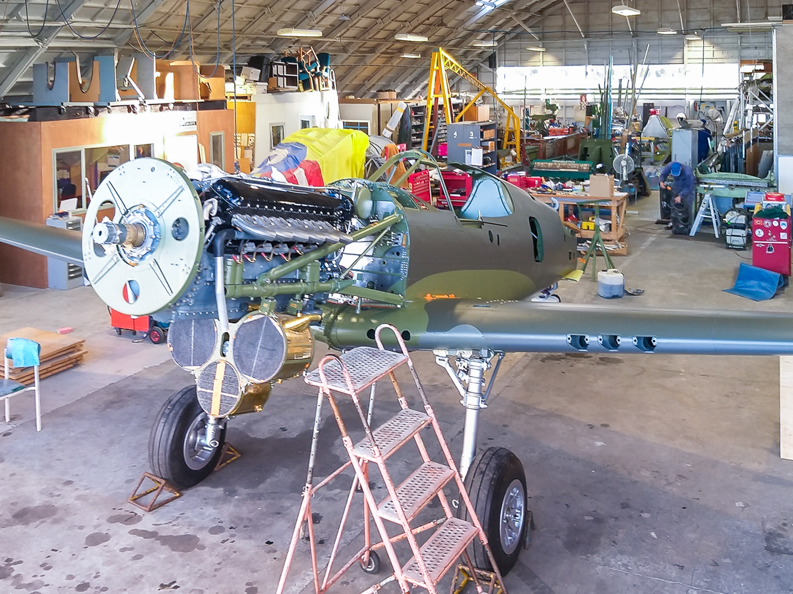 Pioneer Aero's Curtiss P-40E Restoration Update 14 20200609 155606