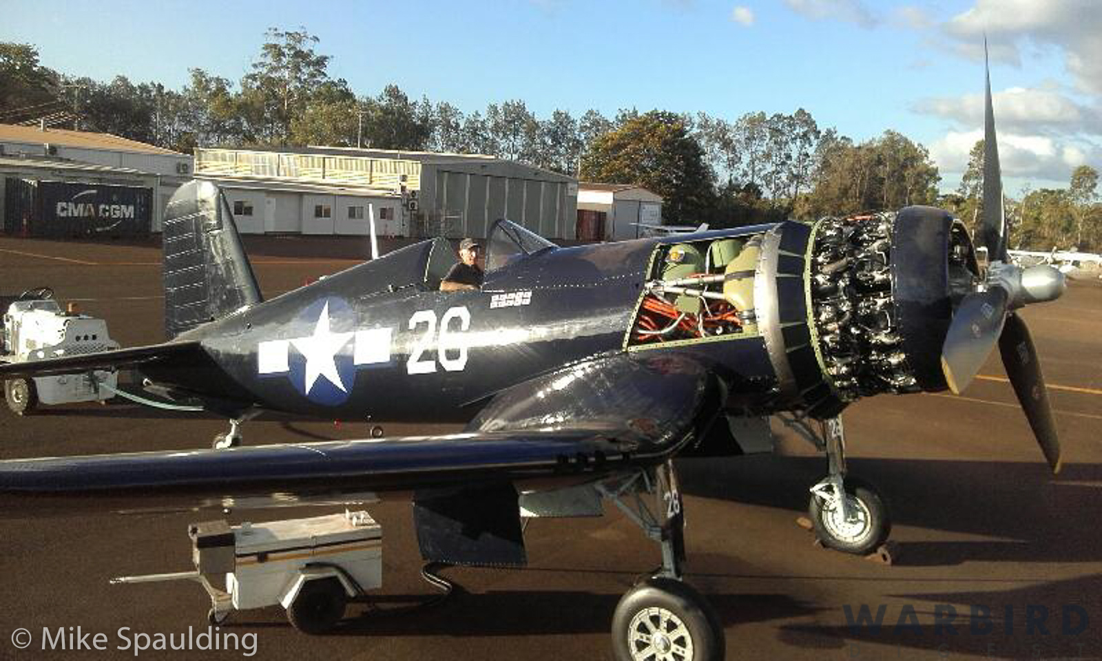WWII Combat Veteran F4U-1D Corsair Nearing First Flight 11 20201203 174636